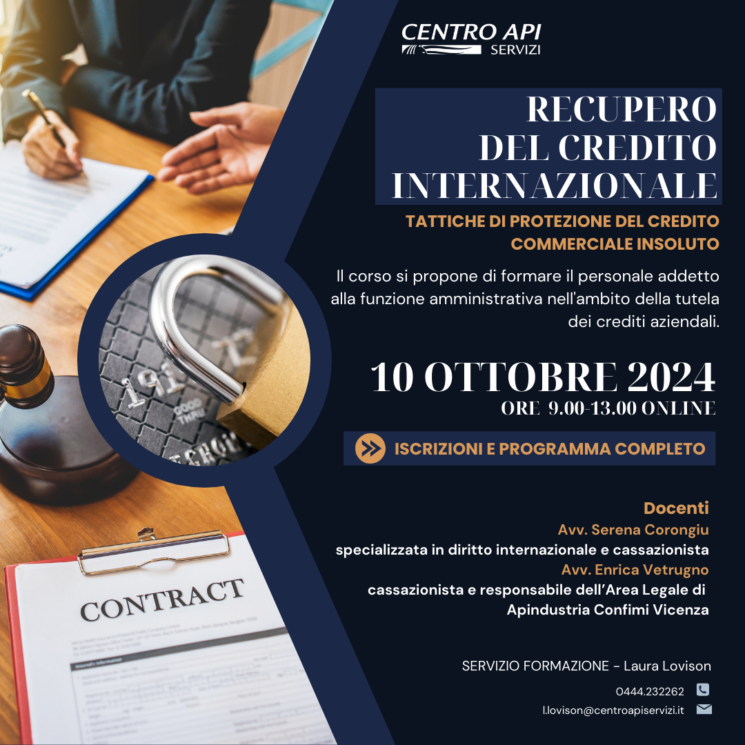 20241010 contratti internaz. recupero crediti