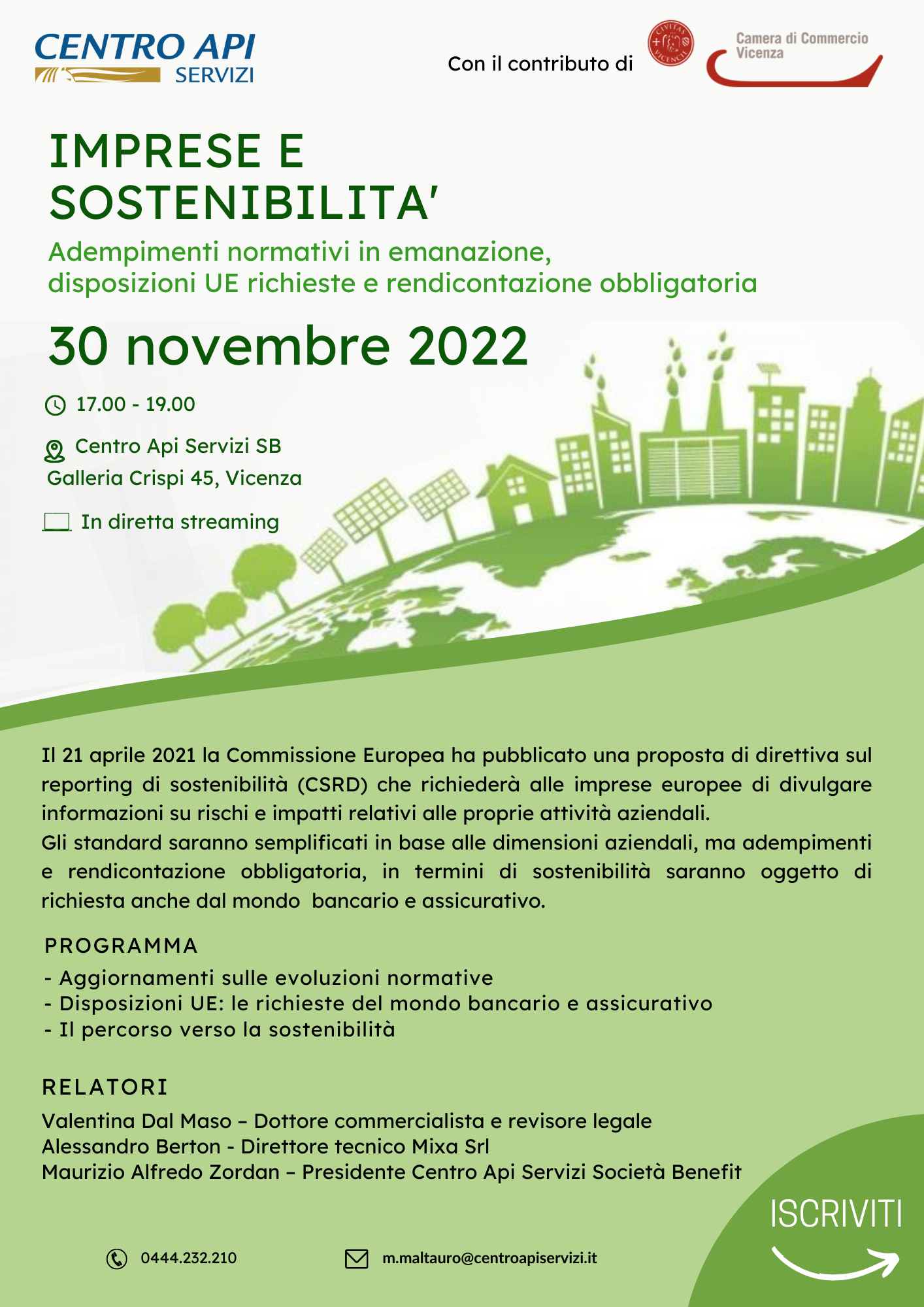 Imprese e sostenibilità 301122