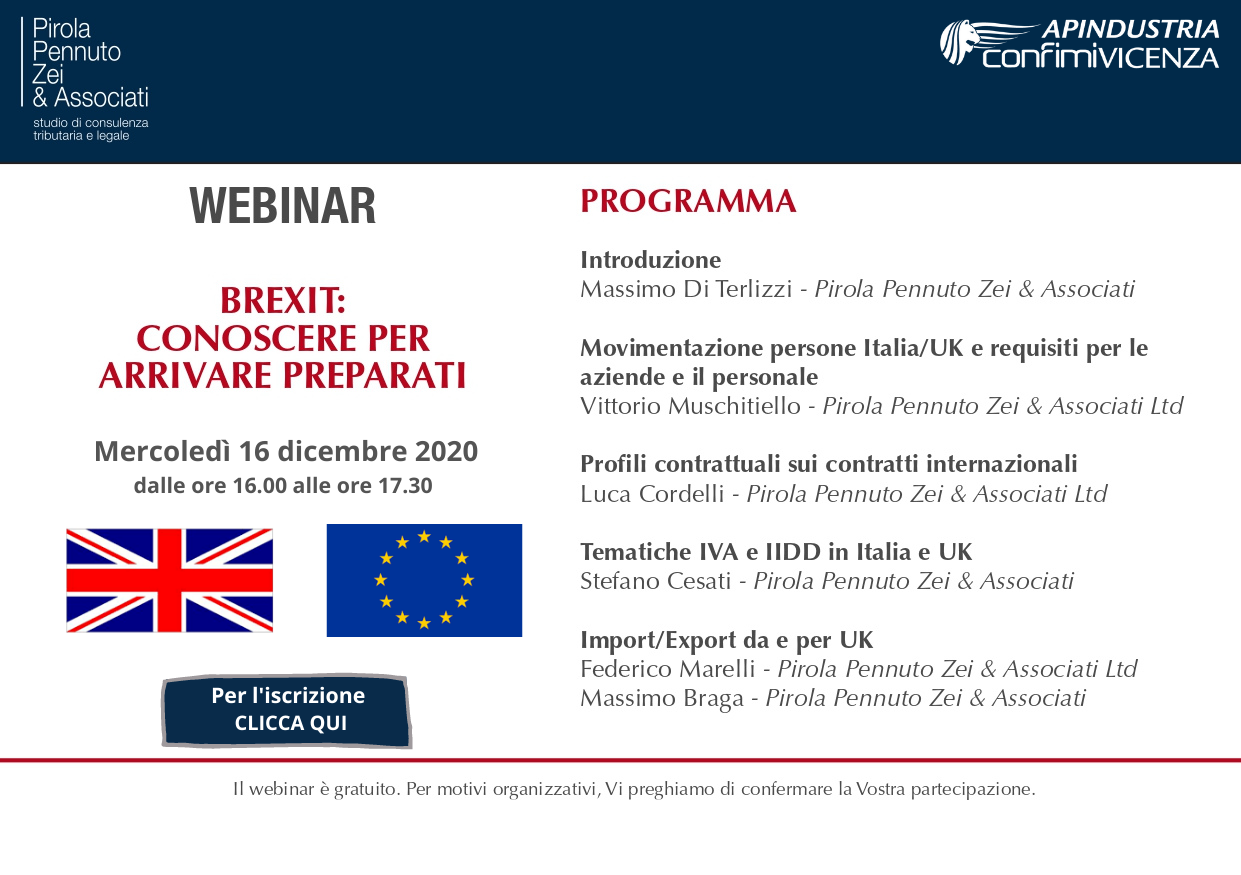 Mercoledì 16 dicembre 2020