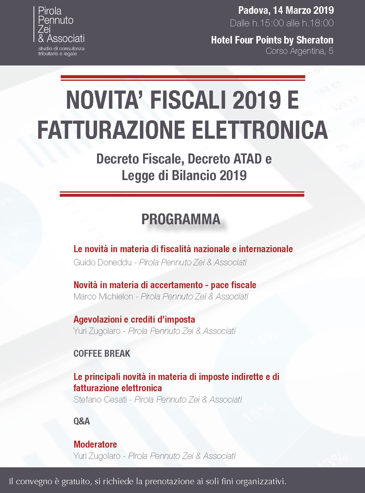Novità fiscali 2019 Padova