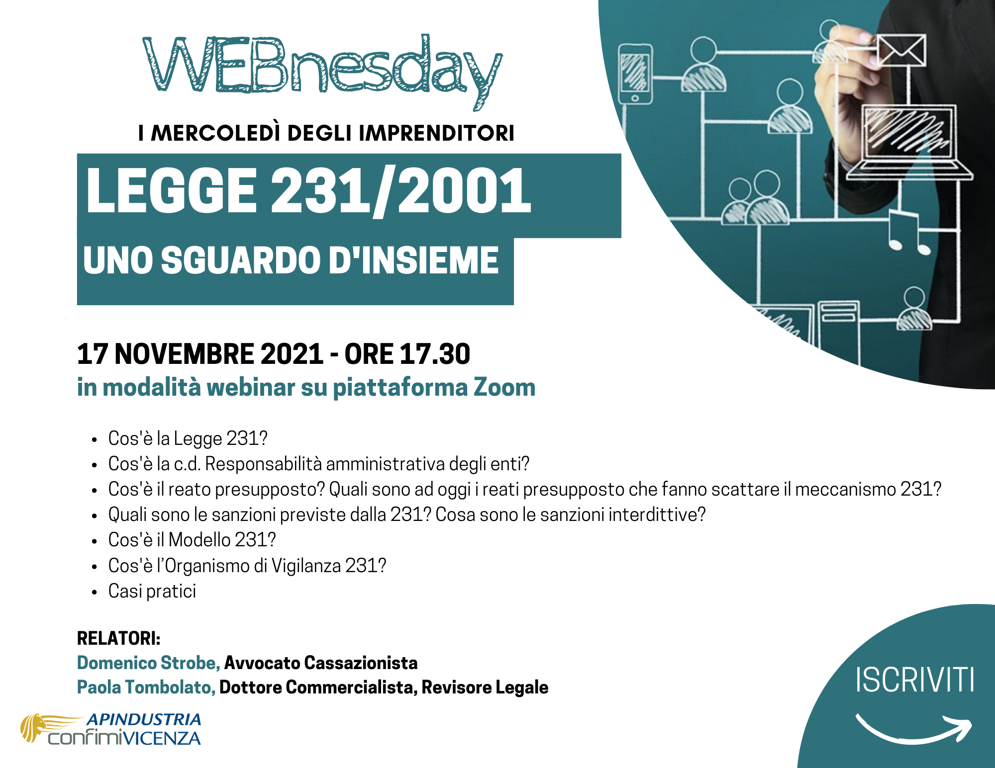 Webnesday volantino singolo 17 novembre