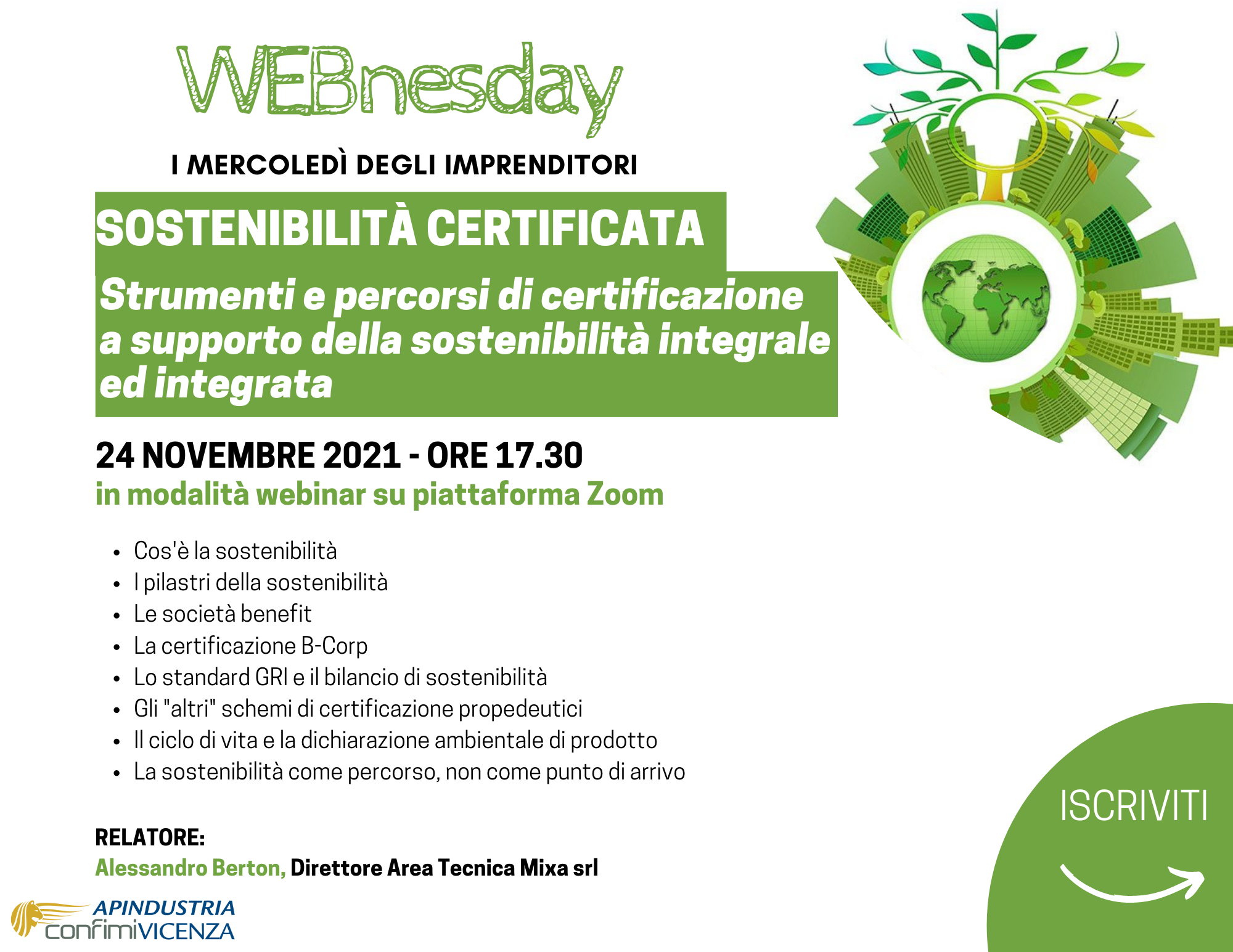 Webnesday volantino singolo 24 novembre