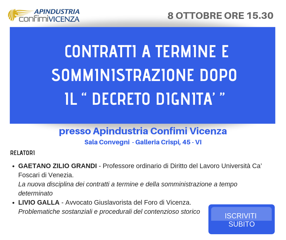 convegno dignita