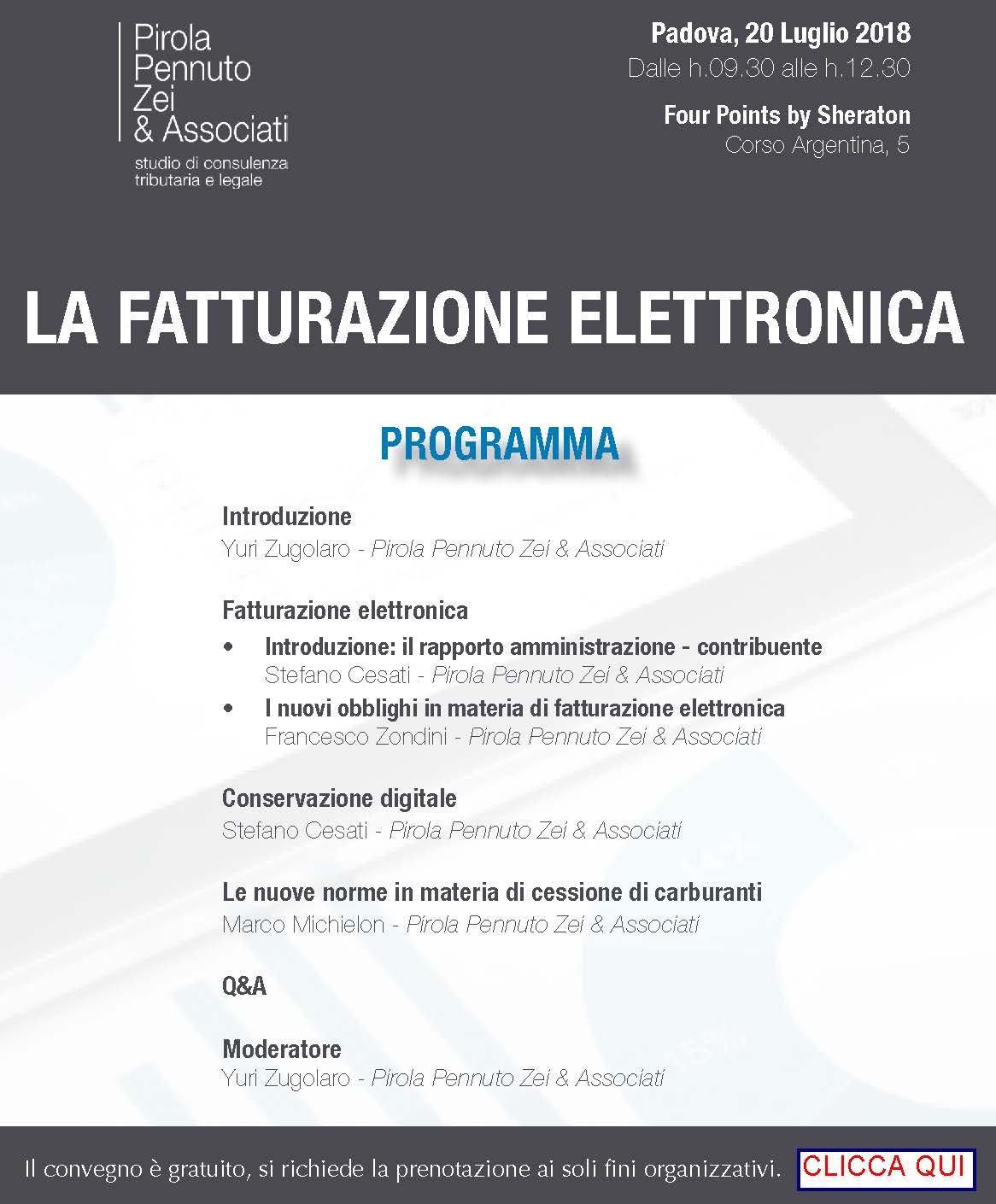 Fatturazione elettronica Padova programma