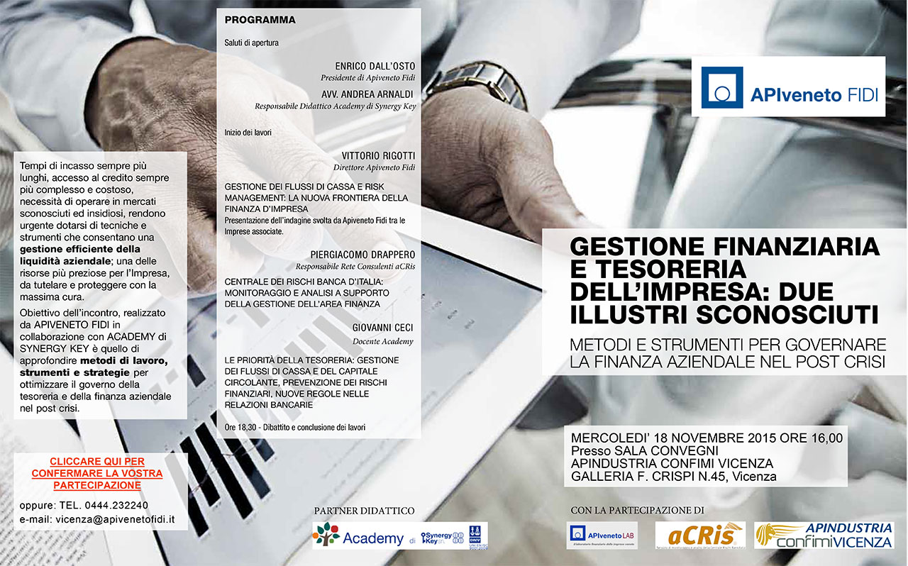 Apiveneto Fidi 18 11 15 evento Vicenza