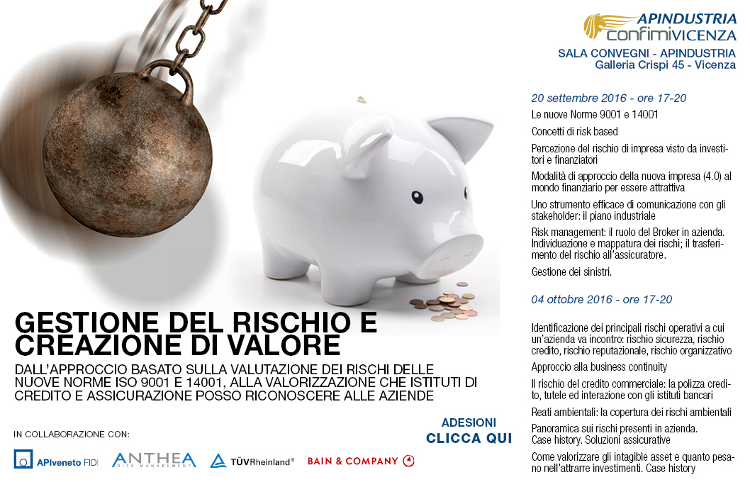 gestione rischio