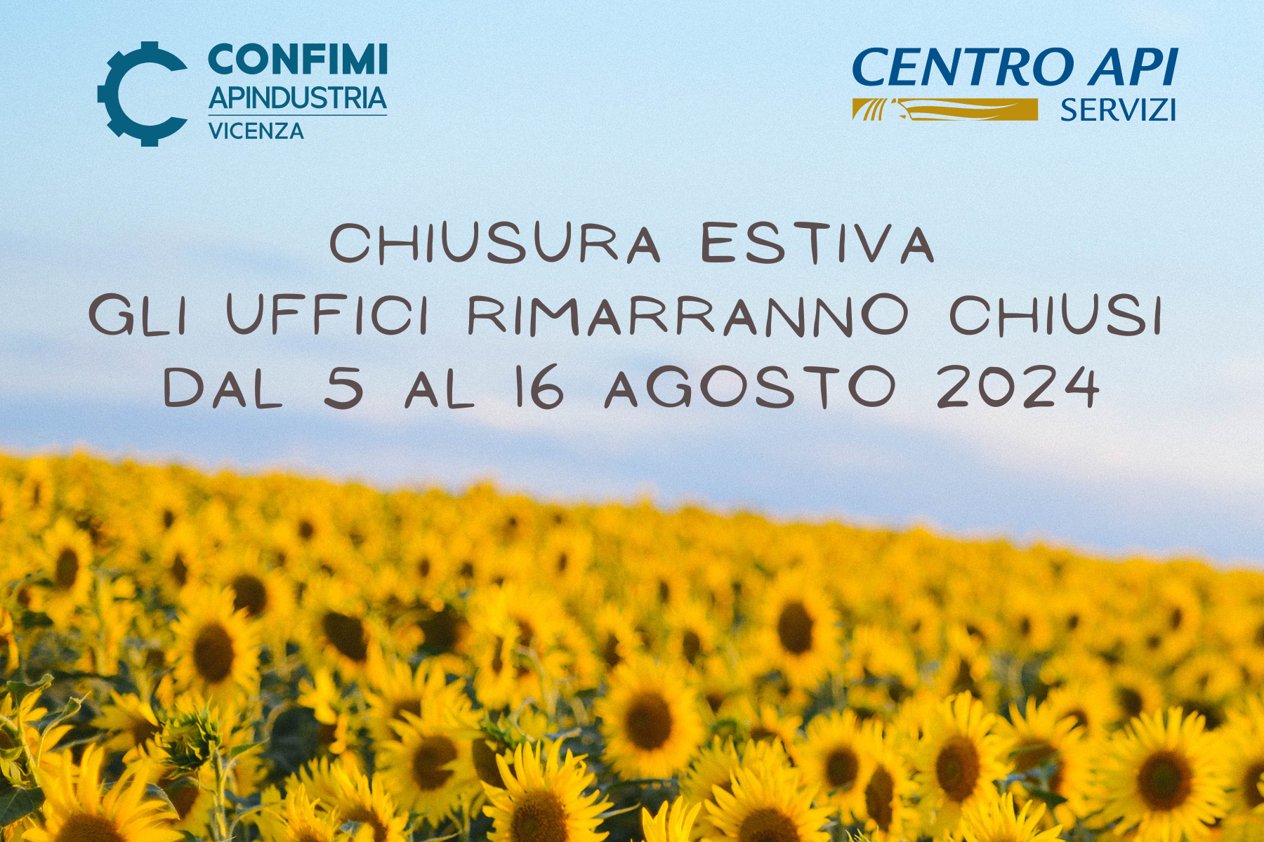 chiusura estiva2024