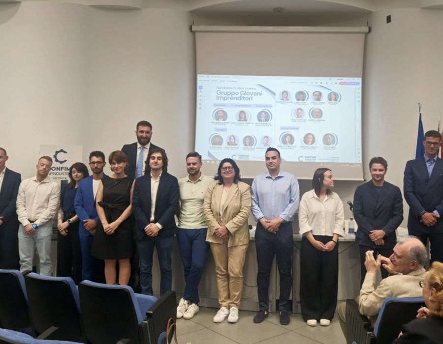 Riccardo Tomasi è il nuovo presidente del Gruppo Giovani Imprenditori di Apindustria Confimi Vicenza.