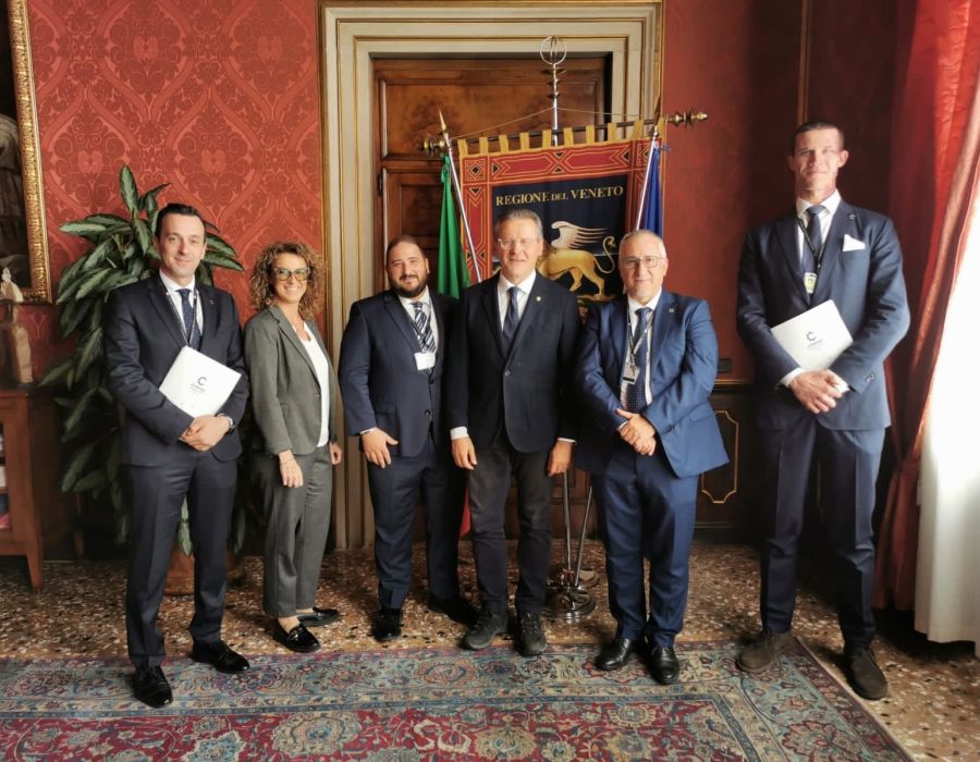 Cecchetto (Lega-LV): “Ospitati in Consiglio regionale i rappresentanti di Apindustria Confimi Vicenza: un riconoscimento del lavoro svolto per i nostri piccoli e medi imprenditori”
